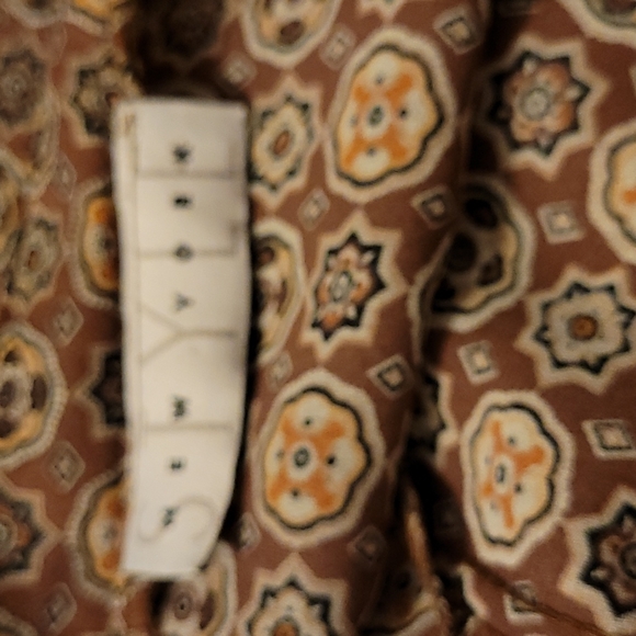 Long button front brown skirt - Picture 3 of 3